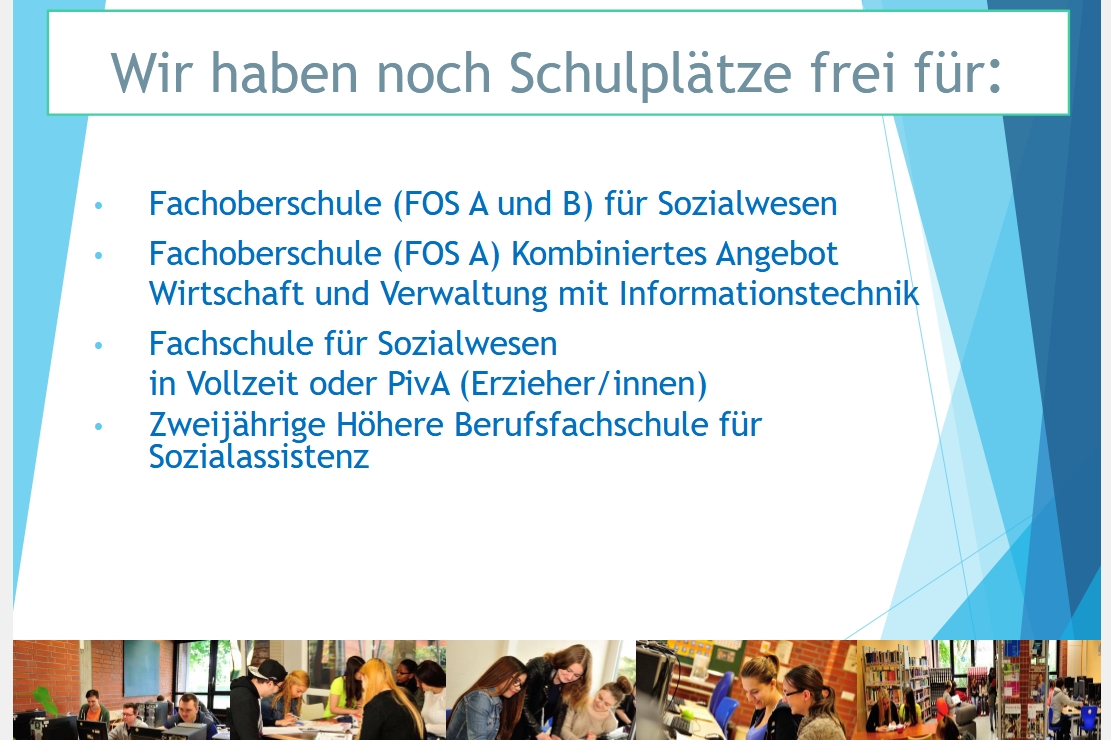 Freie Schulplätze