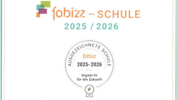 Auszeichnung von fobizz für die ESS