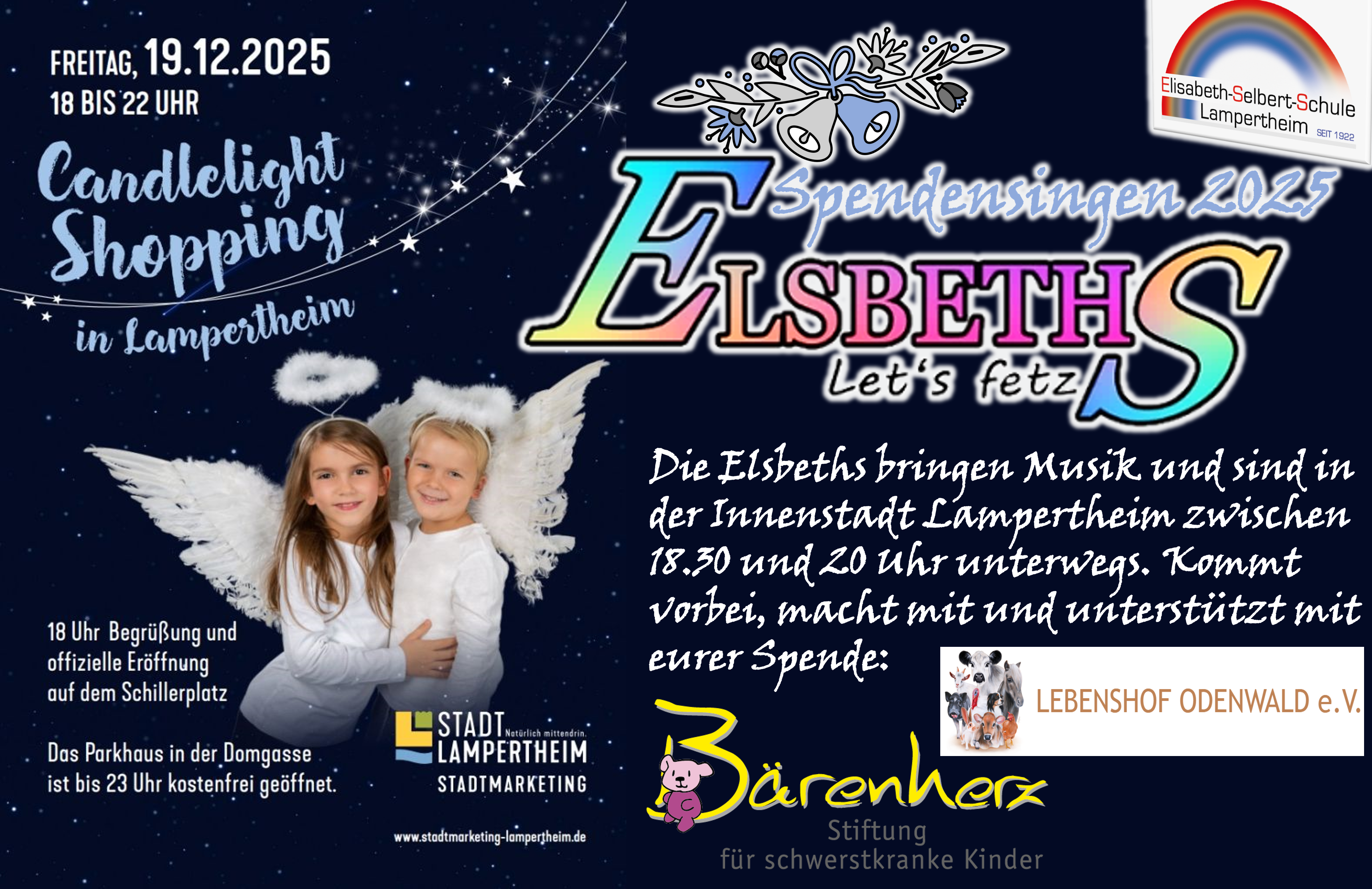 Spendensingen Plakat 2025